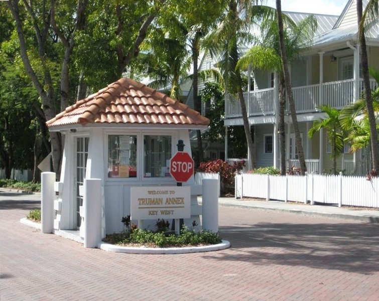 entrance to truman annex key west